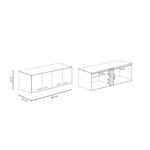 Alacena-DL626-con-4-Puertas-1.60m-Blanco-Delos