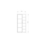 Zapatero-Alto-Duo-DLD05-1-Puerta-con-Espejo-Pino-Cascina-Delos
