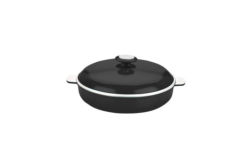 Paellera-con-Asas-Avelino-32-Cm-Black-Diamon-BD1004