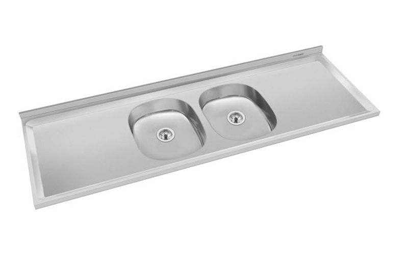 Mesada-de-Acero-con-Bacha-Central-140mts-Delos