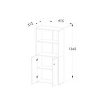 Biblioteca-2-Puertas-1.35mts-1450-Venecia-Orlandi-