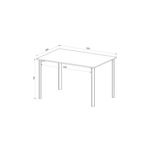 Mesa-de-Cano-Milano-Rectangular-120-Negro-Roble-Dielfe