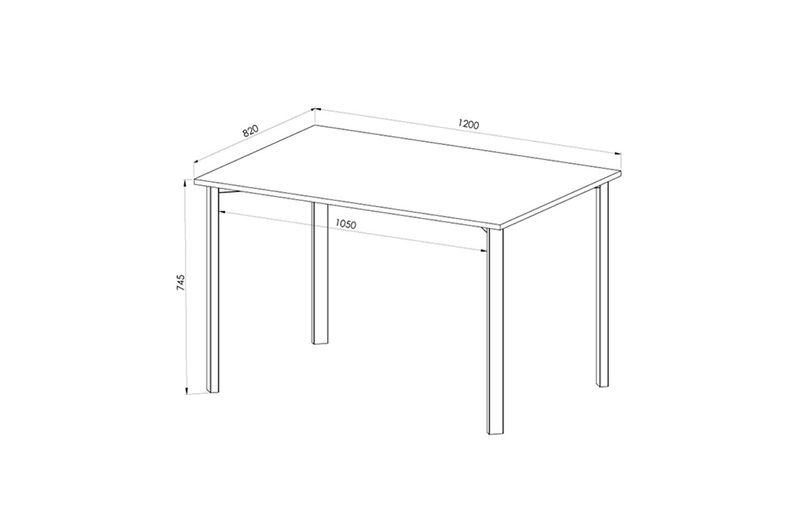 Mesa-de-Cano-Milano-Rectangular-120-Negro-Roble-Dielfe