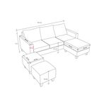 Rinconero-Tiziano-Modular-3-Cuerpos-Lio-Plata-Fullconfort