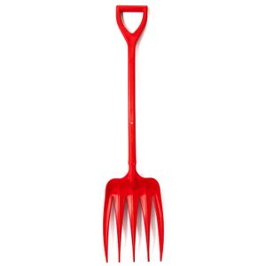 Horquilla Plastica Roja 5 Dientes
