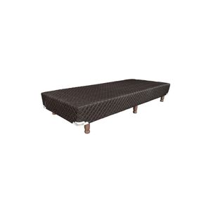 Base Sommier Box Unificado Gris 190x80 Cm Cannon