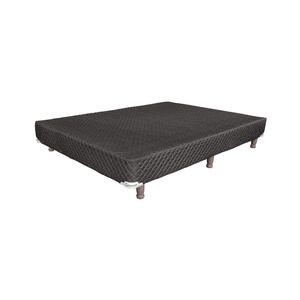 Base Sommier Box Unificado Gris 190x140 Cm Cannon