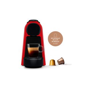 Cafetera Nespresso Essenza Mini Roja Piramidal D30-AR-RE-N2-IMPO
