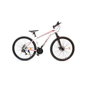 Bicicleta FX7000 Cuadro 17 Alumino Blanco/Rojo Avelino