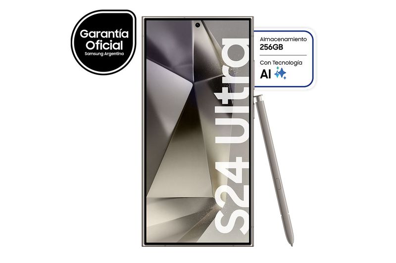 Celular-Samsung-Galaxy-S24-Ultra-256GB-200MP-Titanium-Gray