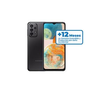 Combo Celular Samsung Galaxy A23 5G 128GB 50MP Negro + Garantía extendida