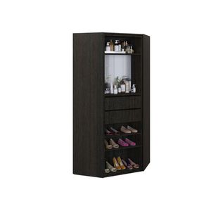 Mueble de Guardado o Zapatero Giratorio con Espejo y Cajones - 525