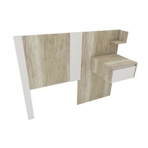 Respaldo Cabecera de Cama extensible con mesa de luz flotante 80 cm - 3008