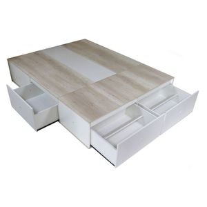 Cama Base de Colchon con 6 cajones 170 cm - 3001