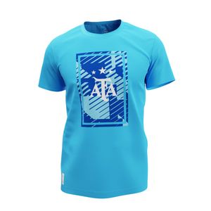 Remera Urbana Estadios 24 AFA - Celeste - Talle L