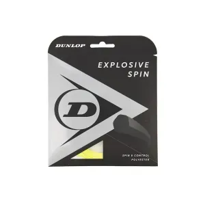 Cuerda Explosive Spin - DUNLOP - Negro - 17 gr 1.25 mm