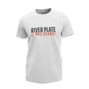 Remera Urbana Estadios 24 RIVER - LICENCIA CLUBES - Blanco-Rojo - L