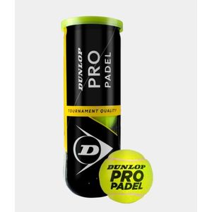 Balls Pro Paddel Pack x3 - DUNLOP -  Unico -  Unico