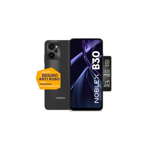 Celular Noblex B30 128GB 50MP Negro