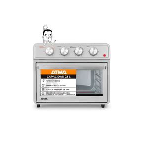 Horno Electrico Grill y Air Fryer Atma 91HGFA2323PI 23L Silver