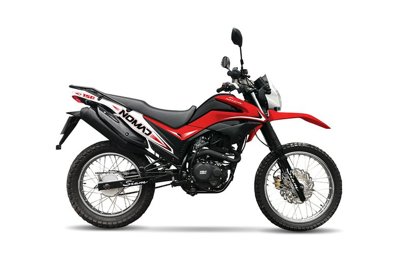 Motocicleta-Siam-Nomad-150-Rojo