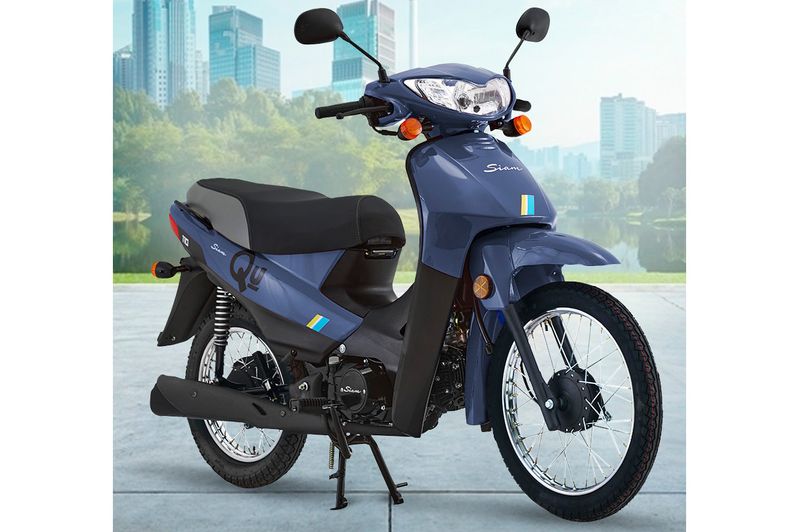 Motocicleta-Siam-QU-110-Base-Azul