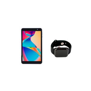 Tablet Kassel SK3403 8” 64GB 3GB Android 13 Negro + SmartWatch Negro