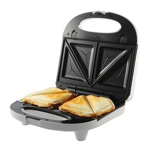 Sandwichera y Wafflera Electrica Smartlife 2en1 Antiadherent
