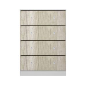Cajonera Comoda 4 Cajones de 90 cm - 1722