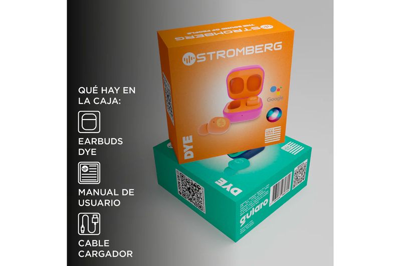 Auriculares-inalambricos-Stromberg-DYE-Azul-Aqua