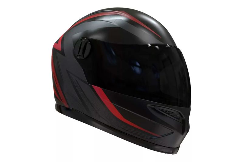 Casco-Vertigo-V32-Influence-Talle-M-Rojo-Negro