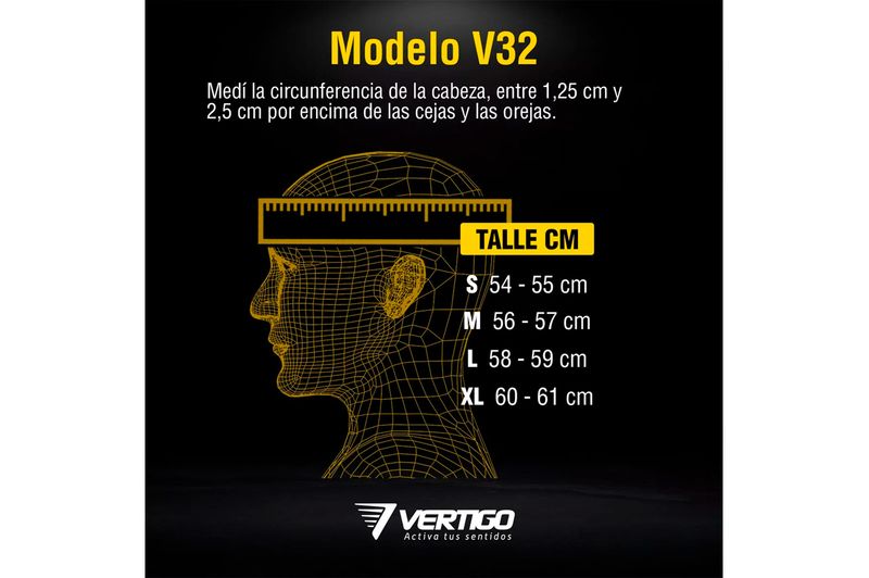 Casco-Vertigo-V32-Influence-Talle-M-Rojo-Negro