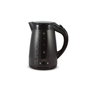 Pava Eléctrica Euro Cook EC-KEP17MI 1.7L Negro Mate