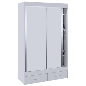 Vestidor 2 Puertas 140 x 220 cm con 2 Puertas corredizas-522