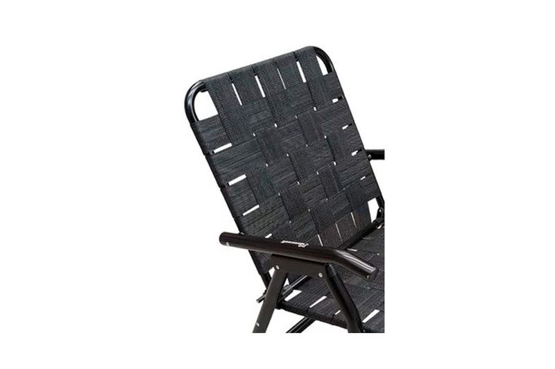 Sillon80048AluminioNegroDescansar