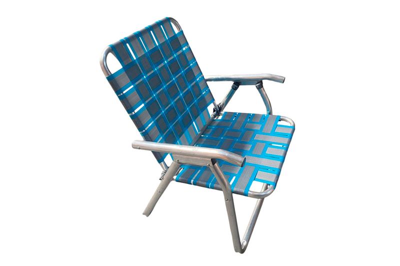 Sillon-Plegable-Descansar-80032-Aluminio-GrisTurquesa-