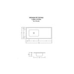 Mesada-Durafort-con-Bacha-Integral-Sin-Zocalo-120-x-53-Negro
