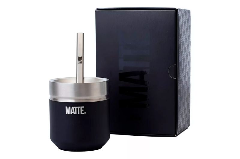 Set-Mate-170ml---Bombilla-Grande-Matte-DS-PRO-Negro-Inox
