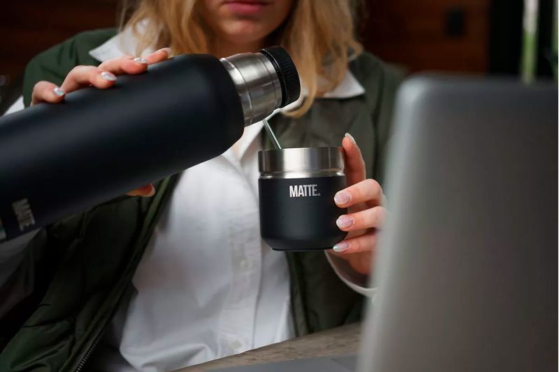 Set-Mate-170ml---Bombilla-Grande-Matte-DS-PRO-Negro-Inox