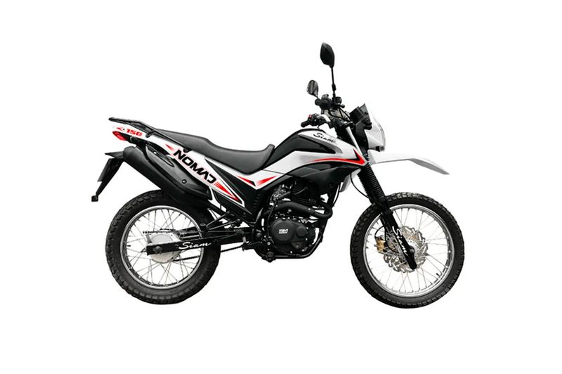 Motocicleta-Siam-Nomad-150-Blanco