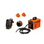 Combo-Soldadora-MIG-inverter-Lusqtoff-SML150-8---Mascara-Fotosensible-ST-1X---Rollo-de-Alambre-Flux---2-Escuadras-Magneticas-LQE-6001