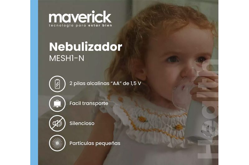 Nebulizador-Maverick-Ultrasonico-Mesh-M102-
