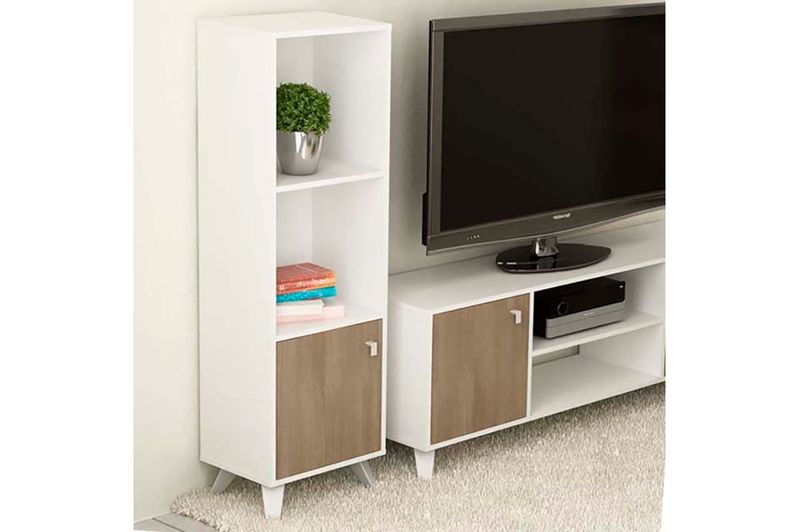 Modulo-Dielfe-Escandinavo-1Cpo-132.6-CM-Blanco-Roble-Bardolino