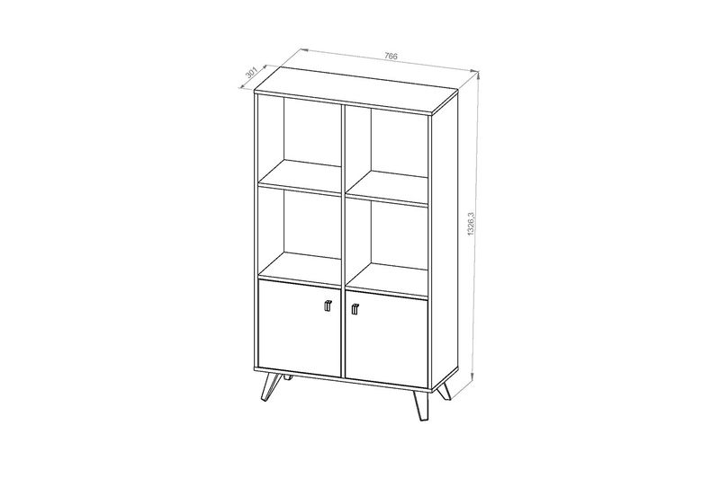 ModuloDielfeEscandinavo2Cpo766CMBlancoRobleBardolino