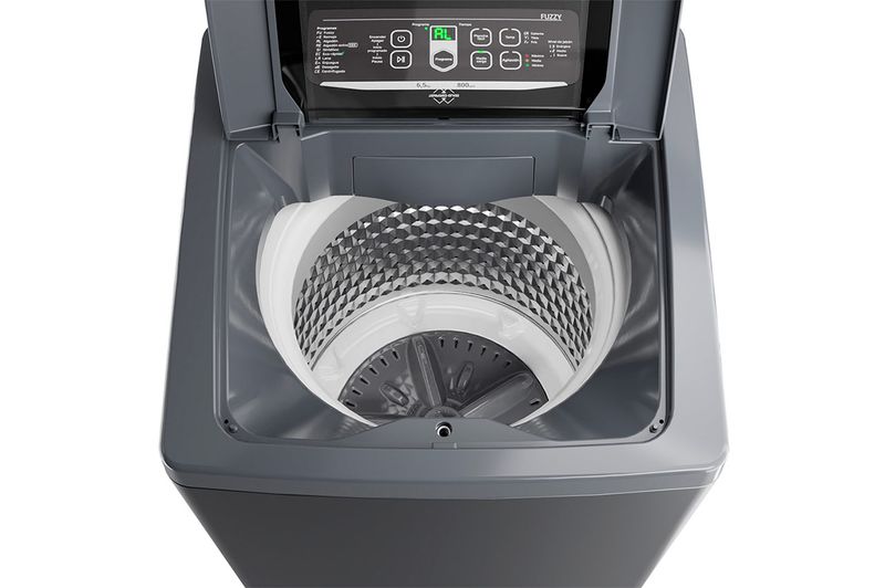 Lavarropas-Automatico-Carga-Superior-Drean-6.5KG-800RPM-Neo-Fuzzy-658-Gris-