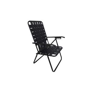 Reposera Plegable Descansar 5 Pos 80042 Negro