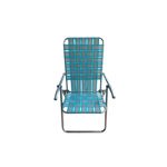 Reposera-Plegable-Descansar-5-Pos-20000-Gris-y-Turquesa