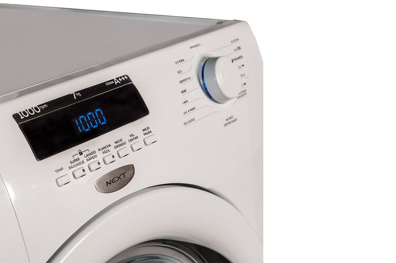 Lavarropas-Inverter-Carga-Frontal-Drean-7kg-1000-Rpm-LFDR10710SB0-Blanco