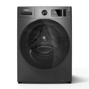 Lavarropas carga frontal 9kg Titanium / Gris Oscuro