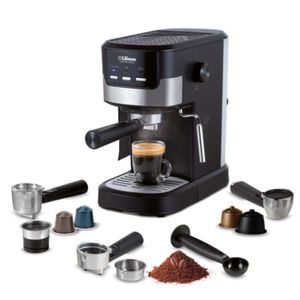Cafetera para espresso LILIANA AC980 Coffeechoice Negra